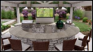 Even the best free kitchen software programs take the dimmensions of your house and let the software recommend an optimal solution and blue prints.punch home design software makes one of our more preferred kitchen layout tool for consumers, professional contractors, and architects. Custom Outdoor Kitchen Design 3d Tools