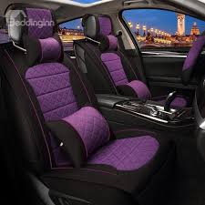 Luxury Series Classy Plaid Diamond Patterns Universal Car Seat Covers Girly Car Seat Covers Girly Car Car Seats