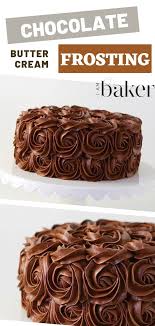 Chocolate Buttercream Frosting Chocolate Frosting Recipes Chocolate Icing Recipes Chocolate Buttercream Frosting
