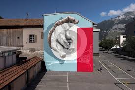 We wanted to create something that would have a big visual impact and be lots of fun to pose with. Home Ground By Never Crew In Chur Switzerland Streetartnews