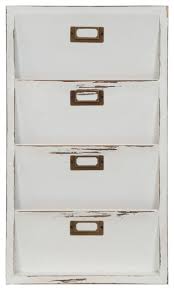 Check spelling or type a new query. Distressed White Wall Mail Organizer Letter Bin Farmhouse Wall Organizers By Pinnacle Frames Houzz