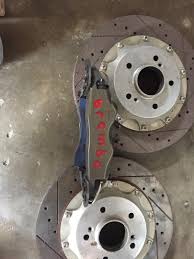 When the brake rotors are pitted or have grooves in them, you will need to replace them for consistent finding what proper size rotors to use is something you should need to know when you replace them. Brembo Nascar 4 Pot Car Accessories Accessories On Carousell