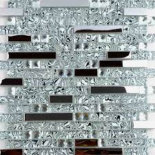 Maybe you would like to learn more about one of these? New Stainless Steel Metal Crystal Glass Mosaic Tile Waistline Mirror Background Wallpaper Shower Kitchen Backsplash Decoration Background Wallpaper Wallpaper Backgroundkitchen Backgrounds Aliexpress