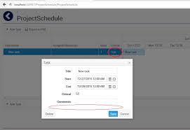 Gantt Tasks Add Custom Fields In Ui For Asp Net Mvc Gantt