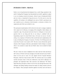 Nestleis the largest food and nutrition company in the world, founded and headquartered in. Introduction Nestle Leadership Principles Were Issued In 1997 The First Version Reflected The Specific Human Resource Management Human Resources