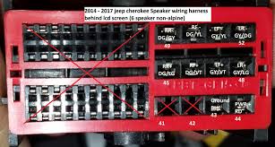 Here is a picture gallery about 98 jeep grand cherokee radio wiring diagram complete with the description of the image, please find the image you need. Head Unit Wiring Diagrams 2014 Jeep Cherokee Forums