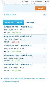 Klm On Twitter Keep An Eye On Your Flights Via My Trip The Website Https T Co Lcc290u2at And Or The Klm App If You Have Been Rebooked You Will Be Sent Your New Ticket Via