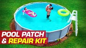 Det gør også at der er mange produkter at vælge mellem når. Flex Seal Pool Patch And Repair Kit Youtube