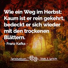Wie Ein Weg Im Herbst Kaum Ist Er Rein Gekehrt Bedeckt Er Sich Wieder Mit Den