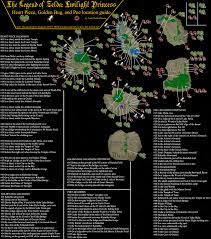 The Legend Of Zelda Twilight Princess Heart Piece Golden Bug And Poe Location Guide Map Zelda Twilight Princess Twilight Princess Illustrated Map