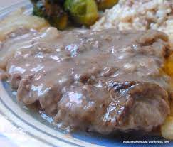 Prepare as above in a large, oven safe skillet, return steaks to pan, cover and transfer to a preheated 350 degree oven for about 1 hour, or until tender. Cube Steak And Gravy Make It Homemade