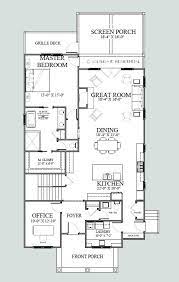 We Just Wrapped Up Plans For A New House On A Narrow Infill Lot On A Street Of Charming Old Bungalows Narrow House Plans Cottage Floor Plans Lake House Plans