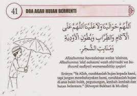 Doa Supaya Hujan Reda Ini