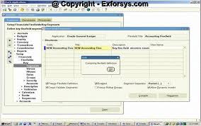 Oracle Apps 11i Setting Up Chart Of Accounts Coa It