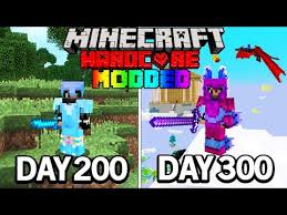 What rebirth of the night is: I Survived 300 Days In Modded Hardcore Minecraft Here S What Happened Minecraft Videos