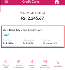 All the credit cards linked to the online account will get displayed along with available credit ' as well as the 'statement balance'. How To Check Increase Axis Bank Credit Card Limit Bankingidea Org