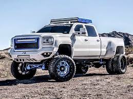 A Truck Equipped With Led Light Bars Lifted Trucks Big Trucks Gm Trucks