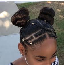 To add a little color into the style, place some multicolored rubber bands on some of the braids and pull them up into a. Protective Hair Styling Ideas Natural Hair Styles Natural Hair Styles Easy Lil Girl Hairstyles