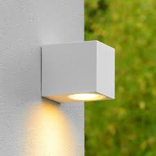 Browse unique outdoor wall lights for sale at destination lighting! Lucide Zora Square Led Outdoor Wall Light White Lighting Direct