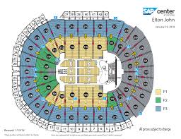 44 Particular Wells Fargo Seating Chart Elton John