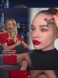 Sydney Sweeney Jimmy Fallon Yellow Dress