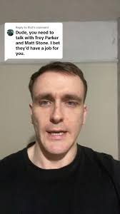 Replying to @Rist Trey parker is my dad but he continues to ignore me  #southpark #serious #angry