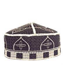 Pin On Eid Prayer Cap Masjid Hand Embroidery Kuffi Hats