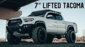 2010 toyota tacoma double cab 4x4 trd sport lifted pickup. 7 Bds Lifted Toyota Tacoma Trd Off Road On 35x12 5x20 Rig Walk Around Youtube