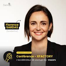 Rendez-vous en ligne avec Florence Sardas, mardi 2 avril, de 19h à 20h,  pour une plongée dans le monde de l'innovation chez Mazars grâce à XFactory  🚀. Florence, forte de ses 14