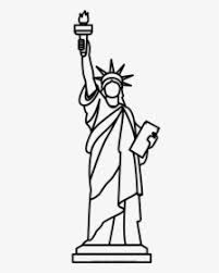 39+ liberty bell coloring pages for printing and coloring. Usa Statue Of Liberty Drawing Hd Png Download Transparent Png Image Pngitem