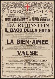 Siamo lieti di presentare il libro di creature di un sol giorno. Ida Rubinstein Ballet 2 Library Of Congress