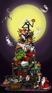 To change a new wallpaper on iphone, you can simply pick up any photo from your camera roll, then set it directly as the new iphone background image. Nightmare Before Christmas Phone Wallpapers Top Free Nightmare Before Christmas Phone Backgrounds Wallpaperaccess
