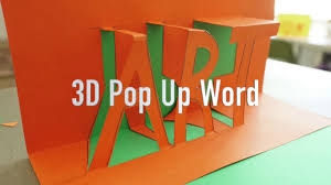 Surprise a loved one by learning how to make a gorgeous pop up card! How To Make A Pop Up Letter Card Youtube