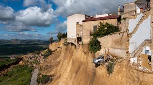 Landslide in Sicily Leaves Homes Teetering on Edge