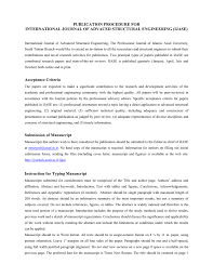 A a ' a a a a: Publication Procedure For International Journal Of