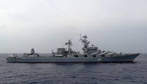Kiev sostiene di aver colpito l'obiettivo con due missili neptune. T Xvxeip6cca8m