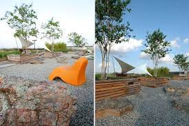 Intexure Architects Transform Parking Garage Into A Rooftop Zen Garden Zen Garden Rooftop Parking Garage