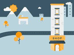 Animation City Landscape Gif By Fab Design On Dribbble Animated modern city with a helicopter 4k.