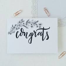 We did not find results for: Congrats Calligraphy Greetings Card Hand By Elfcreative On Etsy Hand Lettering Cards Wedding Cards Handmade Congrats Card