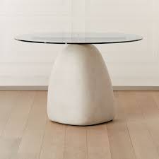 Stone Ivory Round Dining Table 47 Reviews Cb2 Canada Stone Dining Table Dining Table Marble Round Dining Table