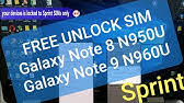 Start the samsung galaxy note 9 with an unaccepted simcard (unaccepted means different than the one in which the device works) 2. Unlock Sim Card Samsung Galaxy Note 9 Global Unlocker Pro Youtube