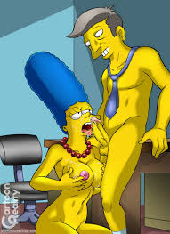 Blowjob of Marge Simpson