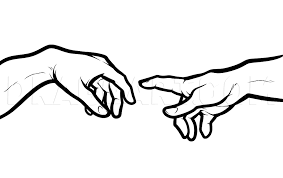 How To Draw The Creation Creation Of Adam Step By Step Drawing Guide By Dawn Dragoart Com