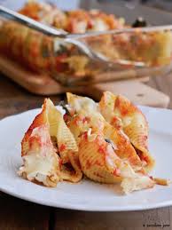Conchiglioni Ripieni Di Melanzane A Zucchero Zero Ricetta Ricette Idee Alimentari Melanzane
