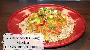 Alkaline Mock Orange Chicken Dr Sebi Inspired Recipe Food Doctor Healing Food Healthy Recipes