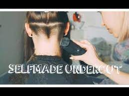 Neueste undercut frau lange haare nacken open ecg project. Undercut Schneiden Homemade Youtube