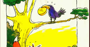 Et c'est marrant mais certains dessins. Le Blog De Monsieur Valancony Le Corbeau Et Le Renard