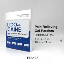 4% Lidocaine Gel Patches