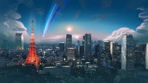 City Anime Tokyo Tower Comet Sky 4k Wallpaper Hdwallpaper Desktop Select and download your desired screen size from its original uhd 3840x2160 resolution to different high definition resolution or hd mobile portrait versions. city anime tokyo tower comet sky