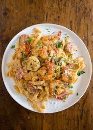 Cajun Shrimp Fettuccine Alfredo Nutmeg Nanny
